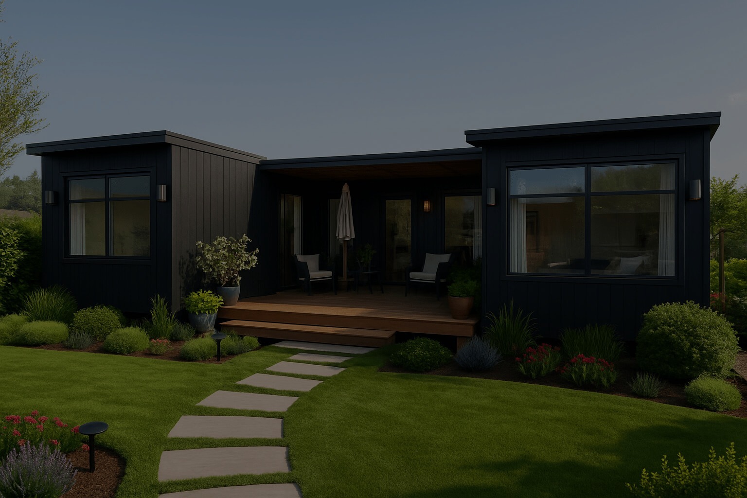 Imgan-mejoradas-casa-Marcela-1 Casa modular con diseño contemporáneo y acabados en madera, ideal para parcelas y terrenos amplios.